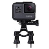PULUZ Universal Bike Motorcycle Handlebar Mount with Screw for PULUZ Action Sports Cameras Jaws Flex Clamp Mount for GoPro, Insta360, DJI and Other Action Cameras(Black)