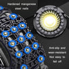 For 175~265cm Snow Emergency Snow Chains For Car SUV General Tires(Black 8764B)