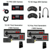 Wireless Doubles HDMI TV Mini Game Console, Model:Y2 HD V3.0 (1800 Games)