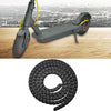 4 PCS Scooter Harness Line Pipe Change Line Pipe Winding Pipe Fittings For Xiaomi Mijia M365,Cable Length: 1m(Black)