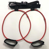 Leg Training Elastic Band Natural Latex Yoga Stretch Band Fitness Supplies, Color:Red 20LB