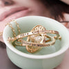Brand New Fashion Time Converter Hourglass, Necklace(Gold)