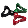 BIKERSAY BK033 Bicycle Spoke Wrench Repair Tool Aluminum Alloy Wheel Spoke Nipple Adjustment Spanner(Red)