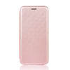 For Asus ROG Phone 3 ZS661KS Carbon Fiber Texture Horizontal Flip TPU + PC + PU Leather Case with Card Slot(Pink)