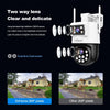 SriHome SH048 Dual Lens 2MP Colour Night Vision Security Camera, EU Plug