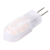 G4 2W 180LM Cream Cover Corn Light Bulb, 12 LED SMD 2835, AC 220-240V(Warm White)