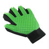 Left Hand Pet Deshedding Glove - Green