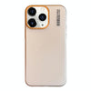 For iPhone 11 Pro Soft Sandy Skin Feel Translucent PC Phone Case(Desert Gold)