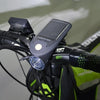 3W 240LM USB Solar Energy Motorcycle / Bicycle Front Light (Black)