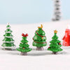 5pcs Simulation Christmas Tree Decoration Christmas Gifts Micro Landscape Snow Ornament, Style: No.4