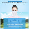 PGM Golf Men and Women Ice Silk Bib Sunscreen Mask