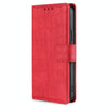 For Samsung Galaxy S24 Ultra 5G Skin Feel Crocodile Magnetic Clasp Leather Phone Case(Red)