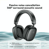 awei AT6 Wireless Bluetooth V5.4 Hi-Fi Stereo Headphones(Black)