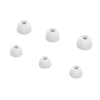 For Samsung Galaxy Buds2 Wireless Earphone Silicone Earplug Sleeve Ear Cap Earmuffs(White)