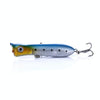 HENGJIA PO032 8cm/12g Simulation Hard Baits Fishing Lures with Hooks Tackle Baits Fit Saltwater and Freshwater (4#)