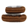 4 PCS Forehead Hair Root Padding And Combing Hair Pack, Colour: 10cm Dark Brown