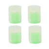 4pcs /Set Luminous Tire Valve Cap Electric Motorcycle Vacuum Tire Valve Cover, Style: Split Effect
