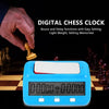 HQT101 Plastic Chess Clock Go Chess Timer(Blue)