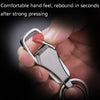 JOBON ZB-8780 Multi-Function Keychain Man Portable Mobile Phone Bracket Metal Waist Car Keychain(Golden)