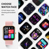 GTS5 2.0 inch Fitness Health Smart Watch, BT Call / Heart Rate / Blood Pressure / MET / Blood Glucose(Rose Gold)