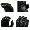 MOGE Motorcycle Gloves Breathable Riding Protective Equipment Anti-fall Gloves, Size:M(White)