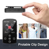 MP3 Bluetooth Music Player HIFI Sports Clip Touch Screen MP4, Memory: 32GB(Black)