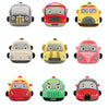 Kindergarten Schoolbag Cartoon Car Plush Backpack Children Cute Shoulder Bag(Convertible)
