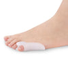 2 PCS Single-hole Small Toe Thumb Separation Corrector(White)