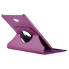 For Galaxy Tab A 10.1 / T580 Litchi Texture Horizontal Flip 360 Degrees Rotation Leather Case with Holder(Purple)