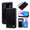 For Xiaomi Poco M4 5G/Poco M5/Redmi Note 11R Oil Wax Texture Leather Phone Case(Black)
