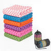 Microfiber Thickening Non-slip Yoga Blanket Long Washable Yoga Mat , Random Color Delivery