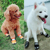 Waterproof Dog Boots, Size 7 (Black) - Non-Slip & Reflective