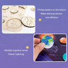 Children Universe Planet Cognition Puzzle Matching Board Early Learning Educational Toy, Style: Solar System (Log Model)