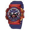 SMAEL 8065 Waterproof Sports Multifunctional Luminous Watch Men(Blue Red)