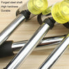 25mm No Bounce Mounting Hammer Handmade DIY Double Face Tap Rubber Hammer