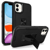 For iPhone 11 Magnetic Holder Phone Case (Black)