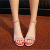 Women Summer Open Toe Sandals, Size:38(Pink)
