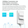 VONETS VAP11AC 5G / 2.4G Mini Wireless Bridge with Fan Version 300Mbps + 900Mbps WiFi Repeater, Support Video Surveillance & Control(White)