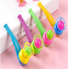 10 PCS Children Toy Suspension Blow Ball Nostalgic Toy Blowing Music Magic Hanging Ball, Random Color Delivery