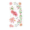 50 PCS Literary Small Fresh Flower Tattoo Sticker Rose Waterproof Lasting Arm Sticker(Q-017)