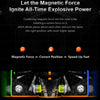 GAN356M Competition Foggy Third-Order Magnetic Magic Cubes, Style: Standard Version