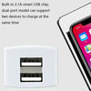 3 PCS Universal Car Intelligent Reverse Connection Lithium Battery Electric Car Mobile Phone Charger, Style:Extended Version White 1A