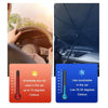 Car Windshield Telescopic Folding Thermal Insulation Parasol, Size: Silver Coated Small