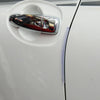 FR JG-031 8 PCS Rubber Car Side Door Edge Protection Guards Cover Trims Stickers(Transparent)
