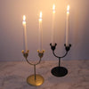 Small U Gold U-shaped Iron Candle Holder Home Dinner Romantic Candle Holder Ornament