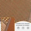 Summer Office Seat Cushion Chair Pad Double Thickened Cooling Mat Home Sofa Cushion, Size: 55x55cm(Carbonized Bamboo)