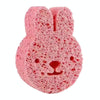 Baby Bathing Wood Pulp Sponge Cute Cartoon Soft Bath Sponge Bath Scrubber, Model: Bunny