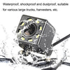 R0003 LED Fill Light External Reversing Video Camera HD Night Vision CCD Car Camera 12 Lights Camera(P System)