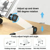L03 Adjustable Lifting Reading Rack Book Holder Laptop Stand,Style Double Section Black