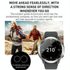 Outdoor GPS Sport Watch 1.32inch HD Round Screen Multi Sport Mode Smartwatch(Silver)